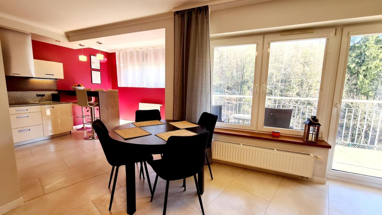 Na Bukowej, Apartament Widokowy Z Duzym Tarasem Visla Exteriér fotografie